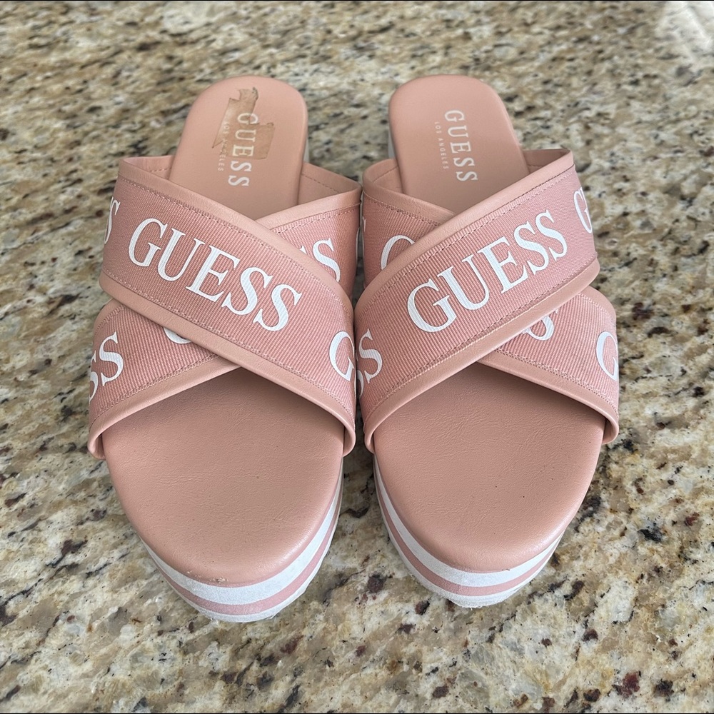 Size 6 authentic GUESS shoes